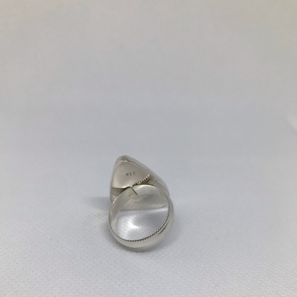 14.5Ct Turquoise Ring Handmade - Picture 5 of 5